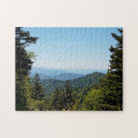 Blue Ridge Mountains near Cherokee, North Carolina Jigsaw Puzzle<br><div class="desc">Blue Ridge Mountains near Cherokee,  North Carolina</div>