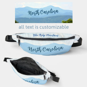 Blue Ridge Mountains North Carolina Photographic Fanny Pack