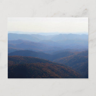 Blue Ridge Mountains, North Carolina Postcard