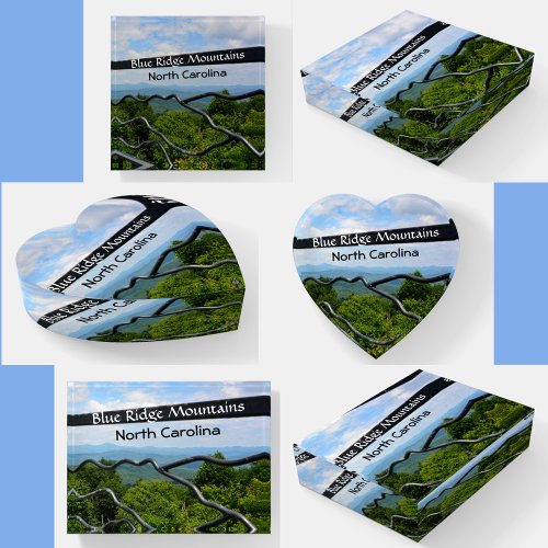 Blue Ridge Mountains Nortth Carolina Photographic Paperweight