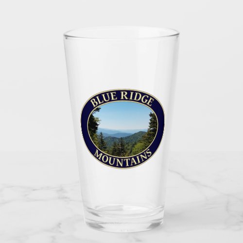 Blue Ridge Mountains of North Carolina Glass