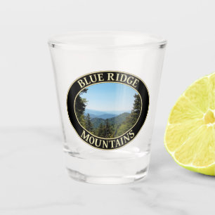 Blue Ridge Mountains of North Carolina Shot Glass
