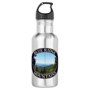 Blue Ridge Mountains of North Carolina Stainless Steel Water Bottle