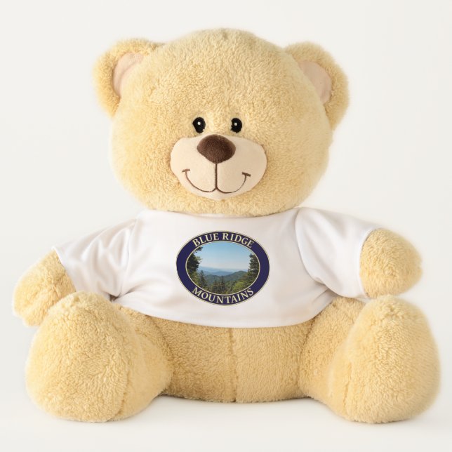 Blue Ridge Mountains of North Carolina Teddy Bear (Front)