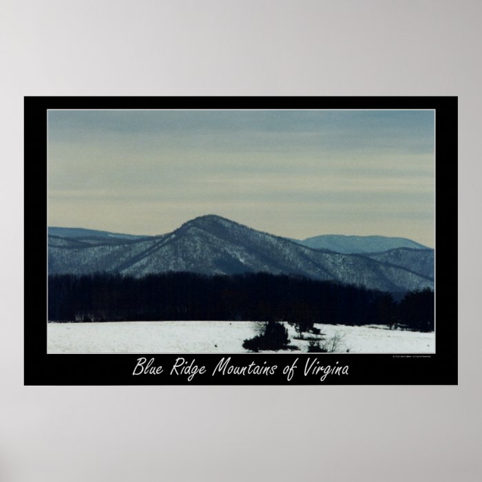 Blue Ridge Mountains of Virginia Posters