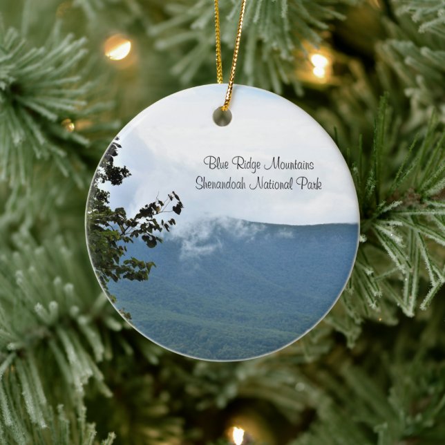 Blue Ridge Mountains Ornament (Tree)