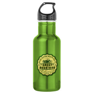Blue Ridge Mountains Parkway Rider Stainless Steel Water Bottle