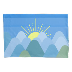 Blue Ridge Mountains Pillow Case