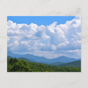 Blue Ridge Mountains  -   Postcard