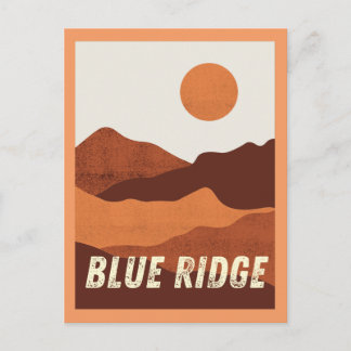 Blue Ridge Mountains Postcard