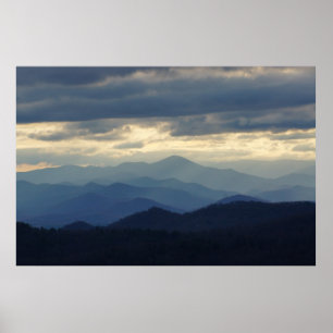 Blue Ridge Mountains Poster