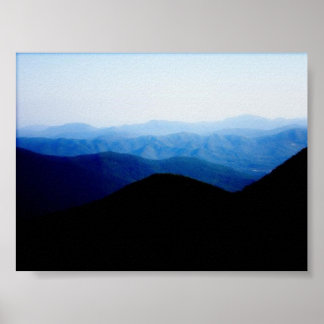 Blue Ridge Mountains Poster