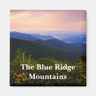 Blue Ridge Mountains Scenic View for Nature Lovers Magnet
