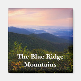 Blue Ridge Mountains Scenic View for Nature Lovers Magnet