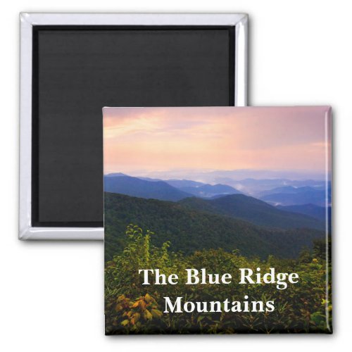 Blue Ridge Mountains Scenic View for Nature Lovers Magnet