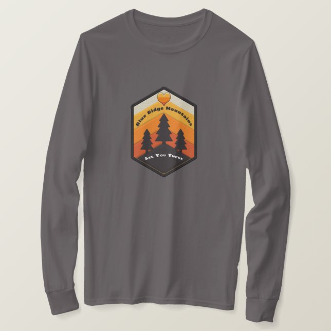 Blue Ridge Mountains    T-Shirt (Design Front)