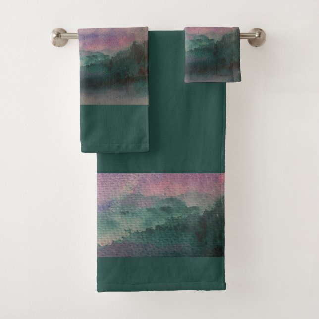 Blue Ridge Mountains Towel Set (Insitu)