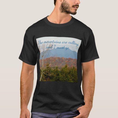 Blue Ridge Mountains VA Landscape Photo Shenandoah T_Shirt