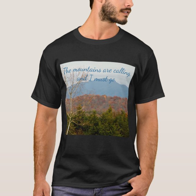 Blue Ridge Mountains VA Landscape Photo Shenandoah T-Shirt (Front)