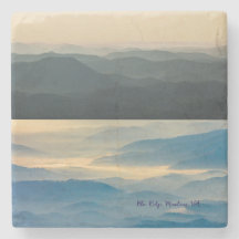Blue Ridge Mountains Virginia Stone Coaster