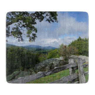 Blue Ridge Mountains Vista Cutting Board