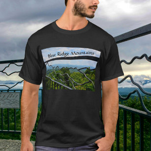 Blue Ridge Mountains WNC Photographic T-Shirt