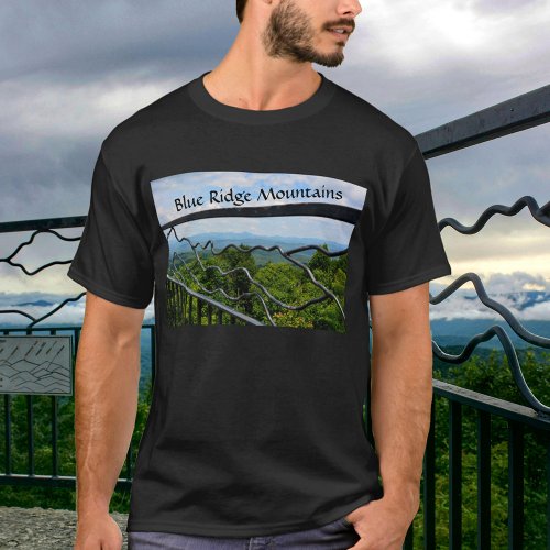 Blue Ridge Mountains WNC Photographic T_Shirt