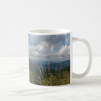 Blue Ridge Mtns Photograph on Coffee Mug