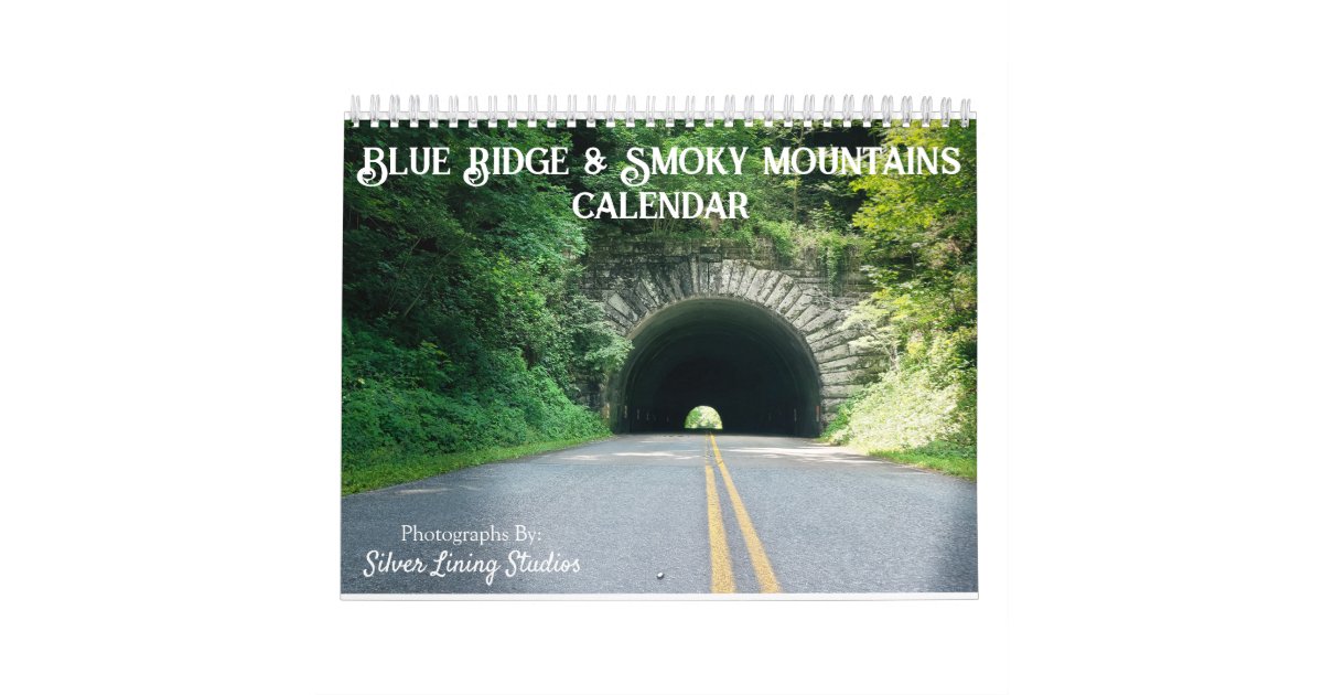 Blue Ridge Parkway and Smoky Mountains Calendar Zazzle