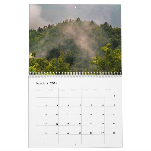 Blue Ridge Parkway Calendar Zazzle