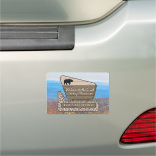 Blue Ridge Parkway Car Magnet