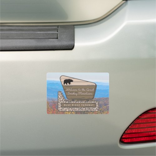 Blue Ridge Parkway   Car Magnet