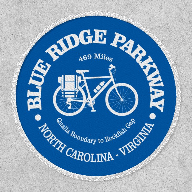 Blue Ridge Parkway (cycling) Patch (Front)