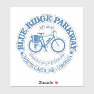 Blue Ridge Parkway (cycling) Sticker