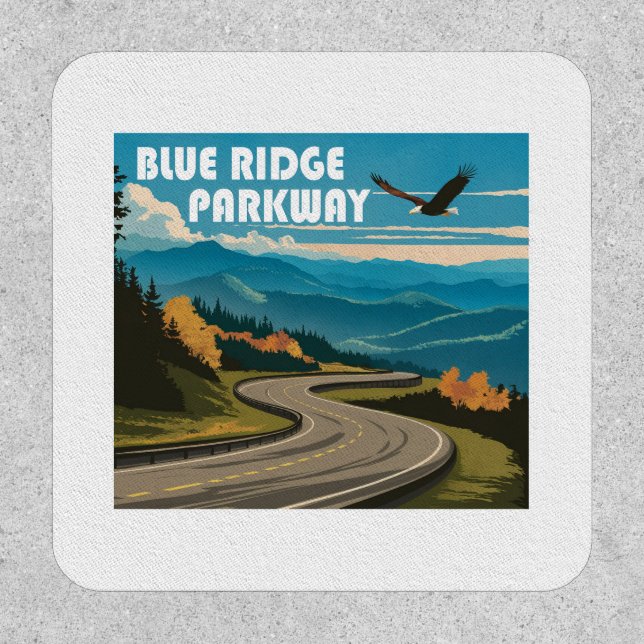 Blue Ridge Parkway Eagle Patch (Front)