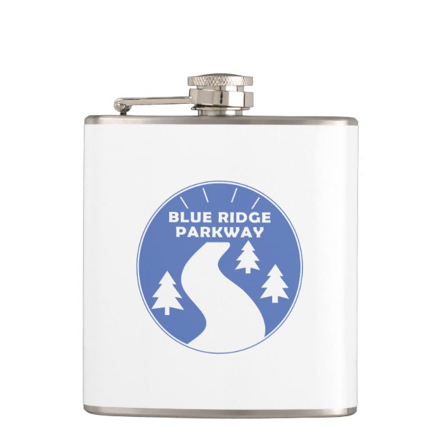 Blue Ridge Parkway Flask (Front)