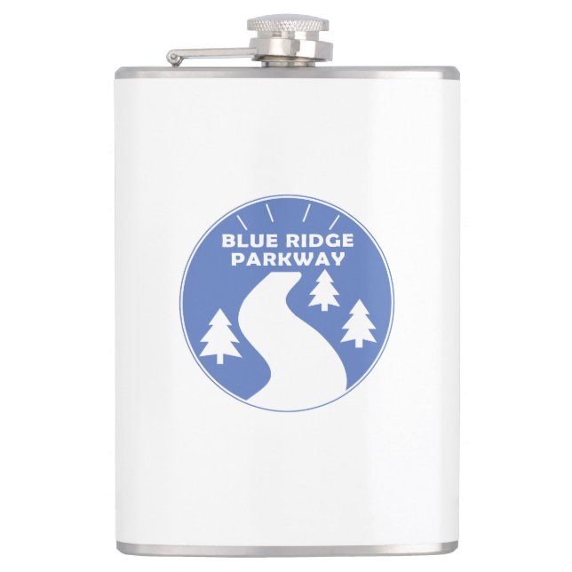 Blue Ridge Parkway Flask (Front)