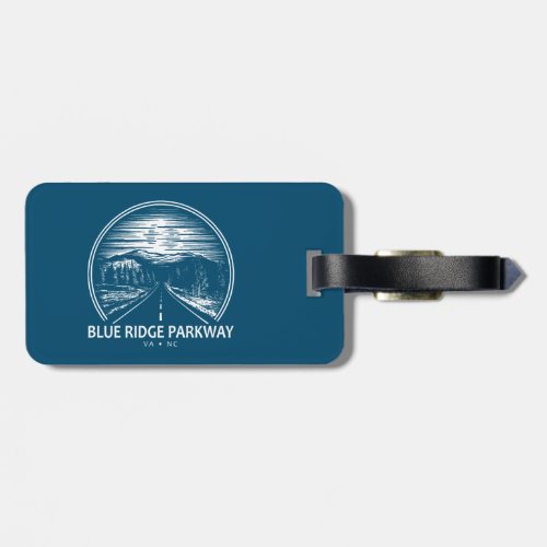 Blue Ridge Parkway Forest Luggage Tag