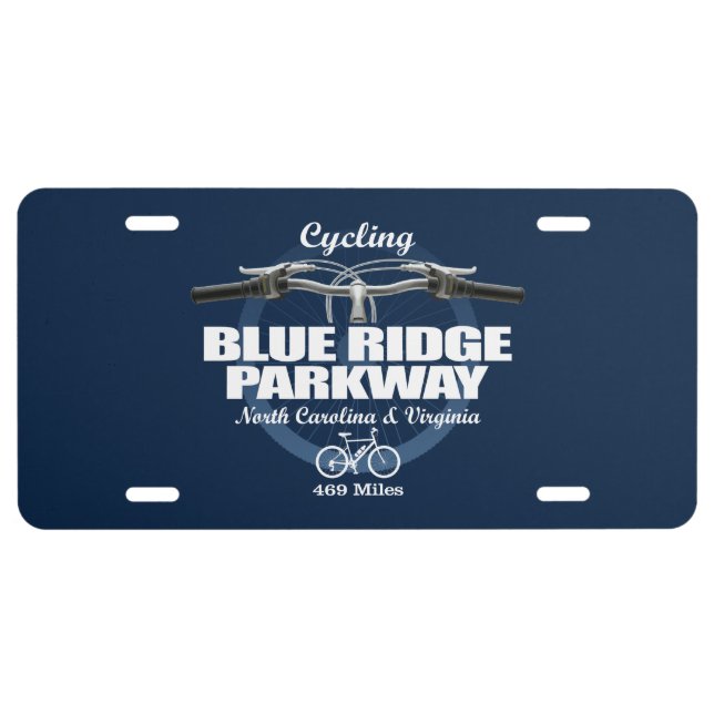 Blue Ridge Parkway (H2) License Plate (Front)