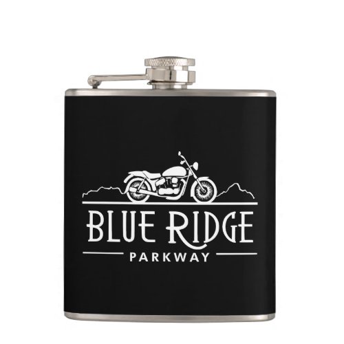 Blue Ridge Parkway Motorcycle Flask