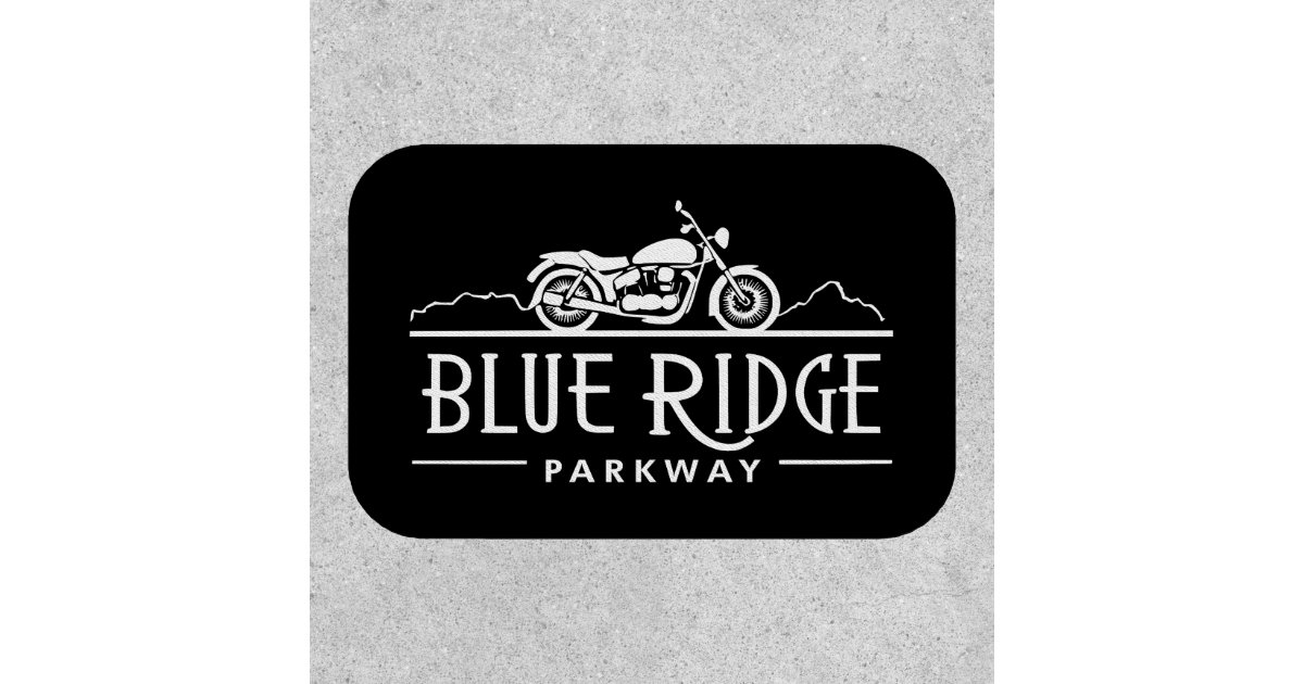 Blue Ridge Rifles Patch Blue Ridge Parkway Motorcycle Patch | Zazzle