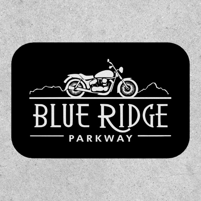 Blue Ridge Parkway Motorcycle Patch (Front)