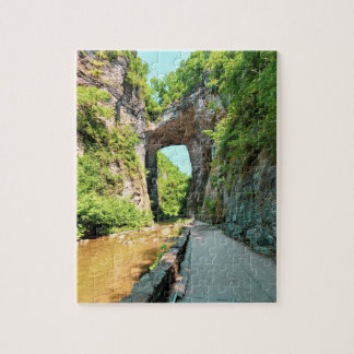 Blue Ridge Parkway - Natural Bridge 1 Jigsaw Puzzle