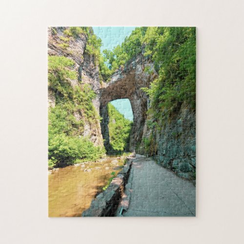 Blue Ridge Parkway _ Natural Bridge 1 Jigsaw Puzzle