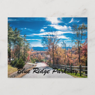 Blue Ridge Parkway NC Postcard