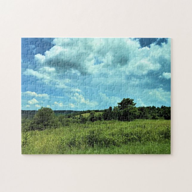 Blue Ridge Parkway near Floyd, Virginia Jigsaw Puzzle (Horizontal)