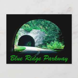 blue ridge parkway postcard