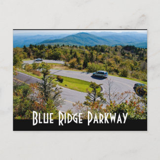 blue ridge parkway postcard