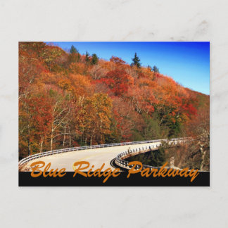 blue ridge parkway postcard