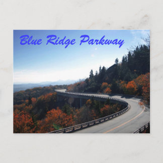 blue ridge parkway postcard